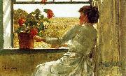 Childe Hassam Summer Evening oil painting on canvas